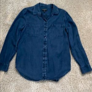 Banana Republic blue denim shirt